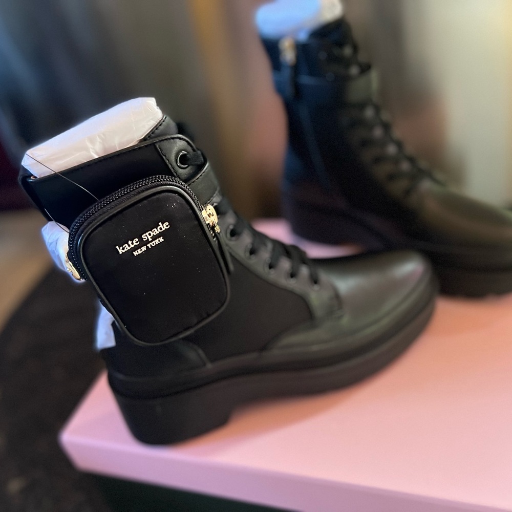 Kate Spade New York Winona Black Boots